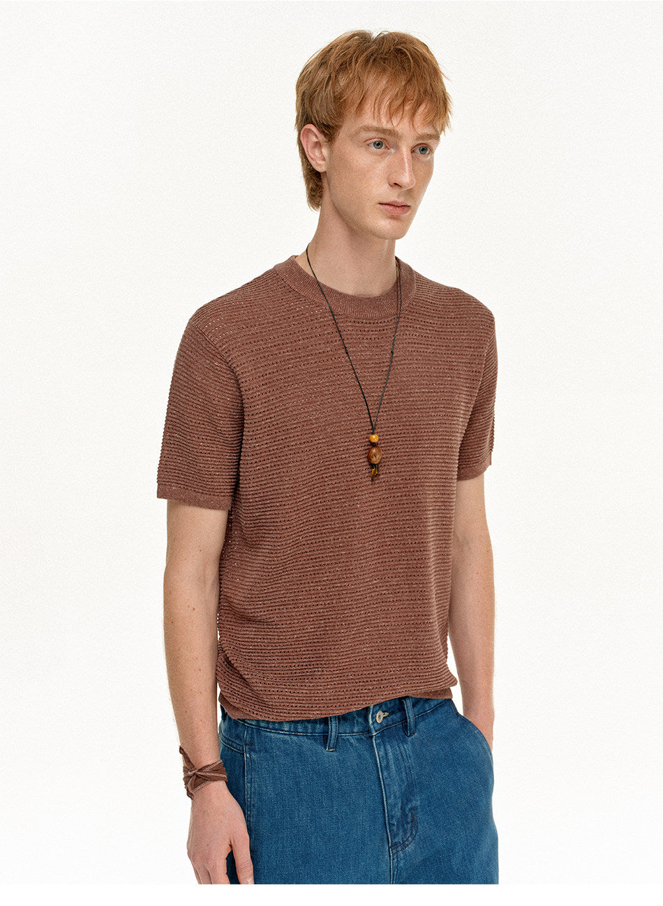 Mesh Short-Sleeve T-Shirt