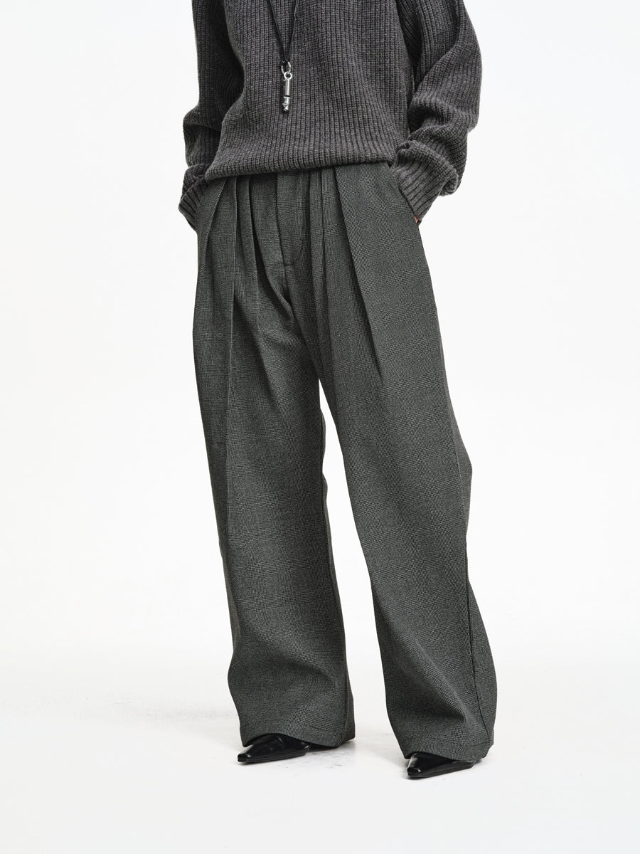 Pleated Loose Casual Pants
