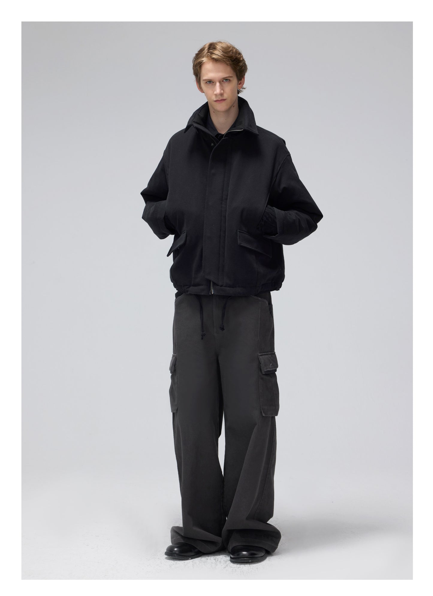 Straight-Leg Cargo Pants