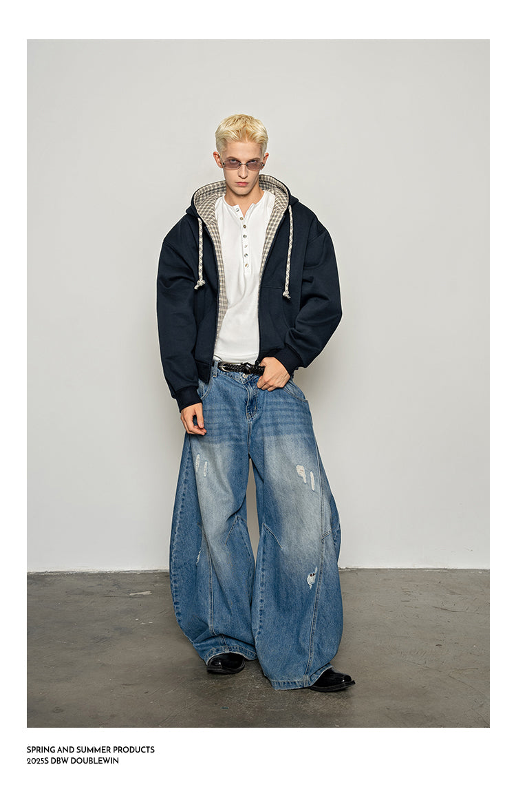 Heavyweight Air Cotton Hooded Sweatshirt