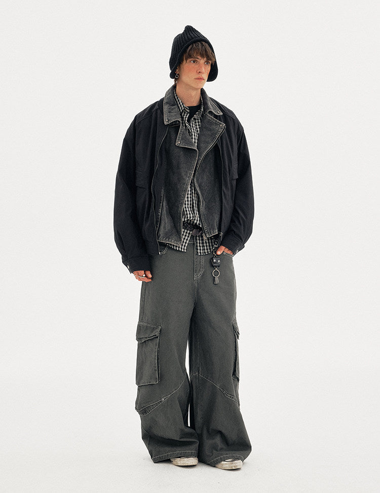 Stand Collar Thick Jacket