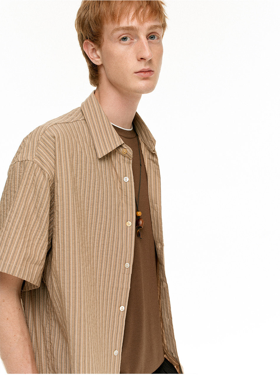Unisex Vintage Striped Shirt