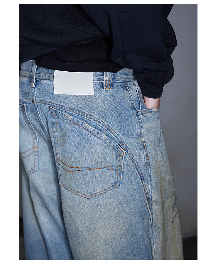 Heavy Duty Wax Wash Jeans