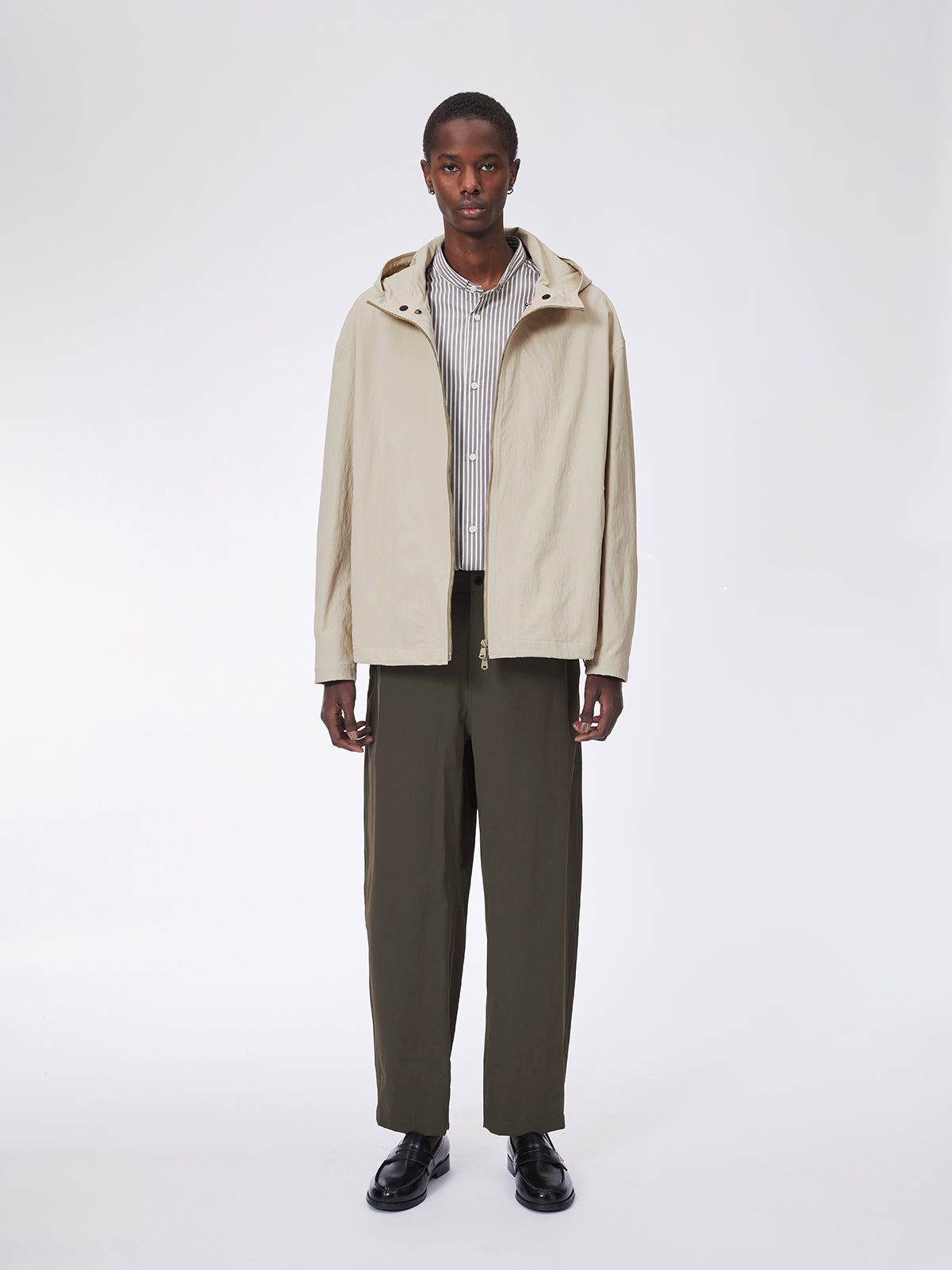 Water-repellent Hooded Jacket