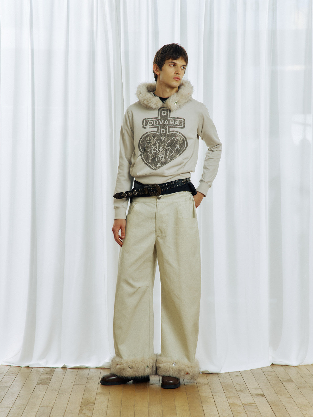 Heart Pullover Sweatshirt