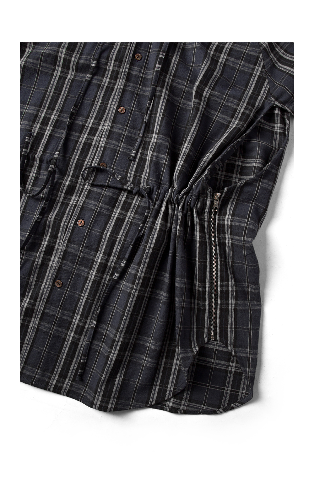 Relaxed-fit mid-length shirt