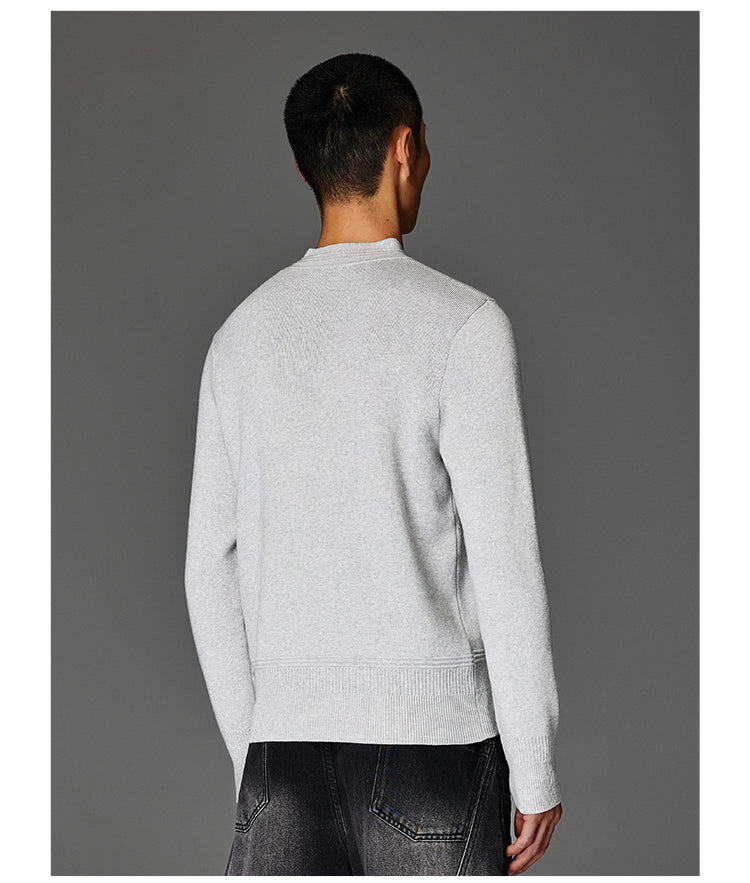 Half-High Collar Sweater