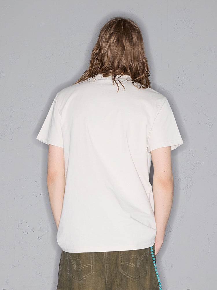 Unisex Letter Print T-Shirt