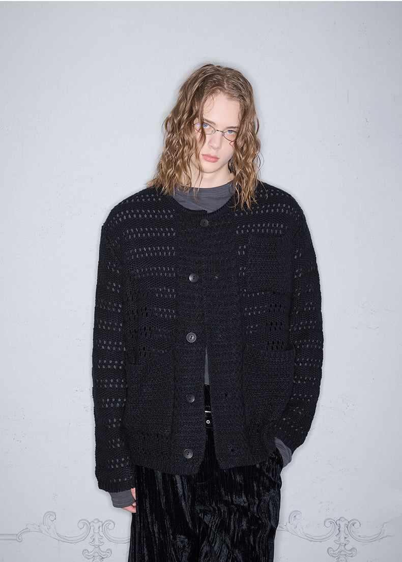 Relaxed Retro Cardigan