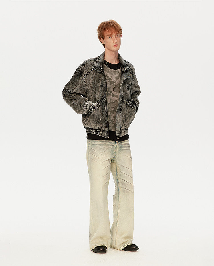 Distressed Workwear Jacket