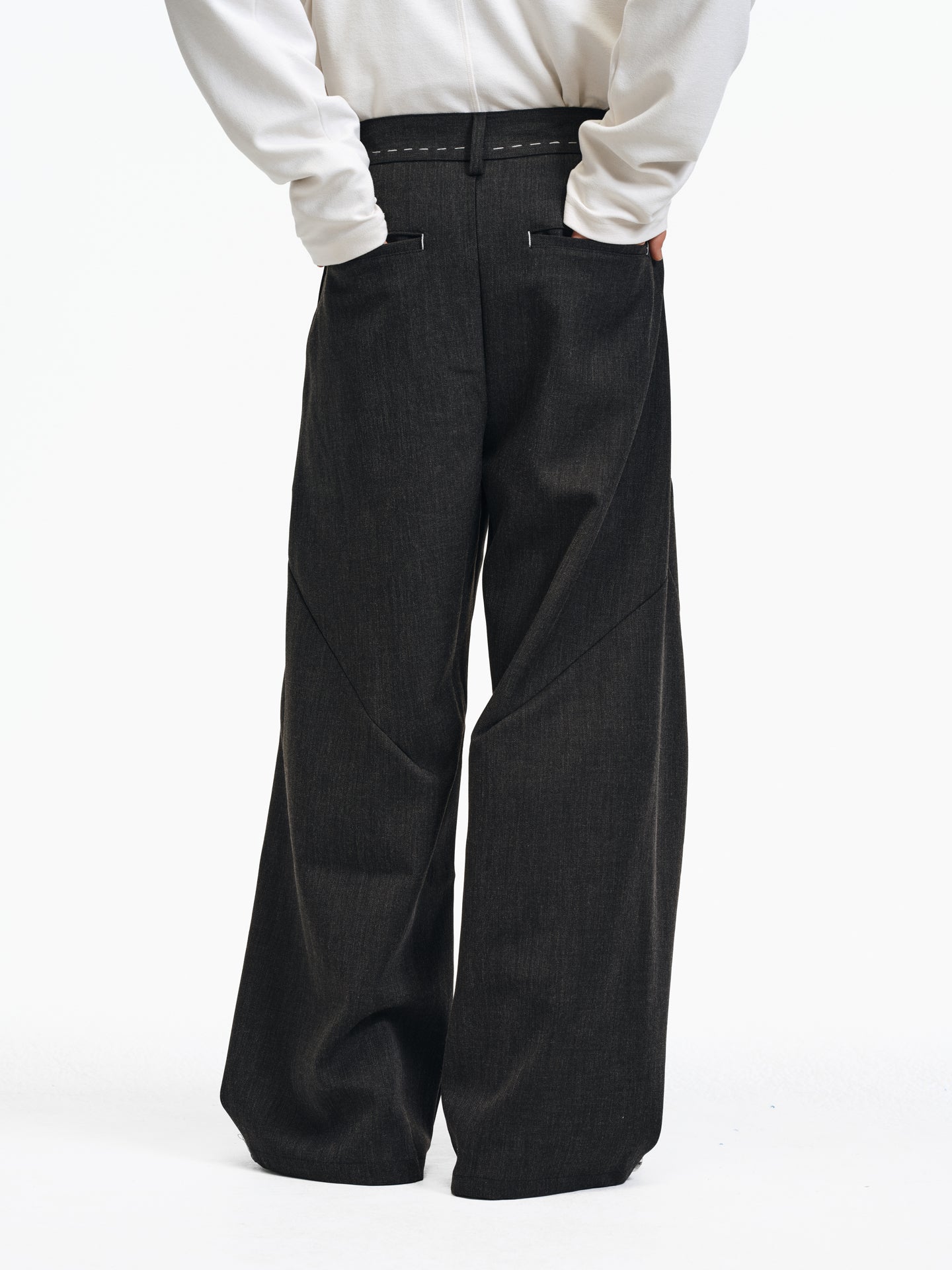 A-line casual pants