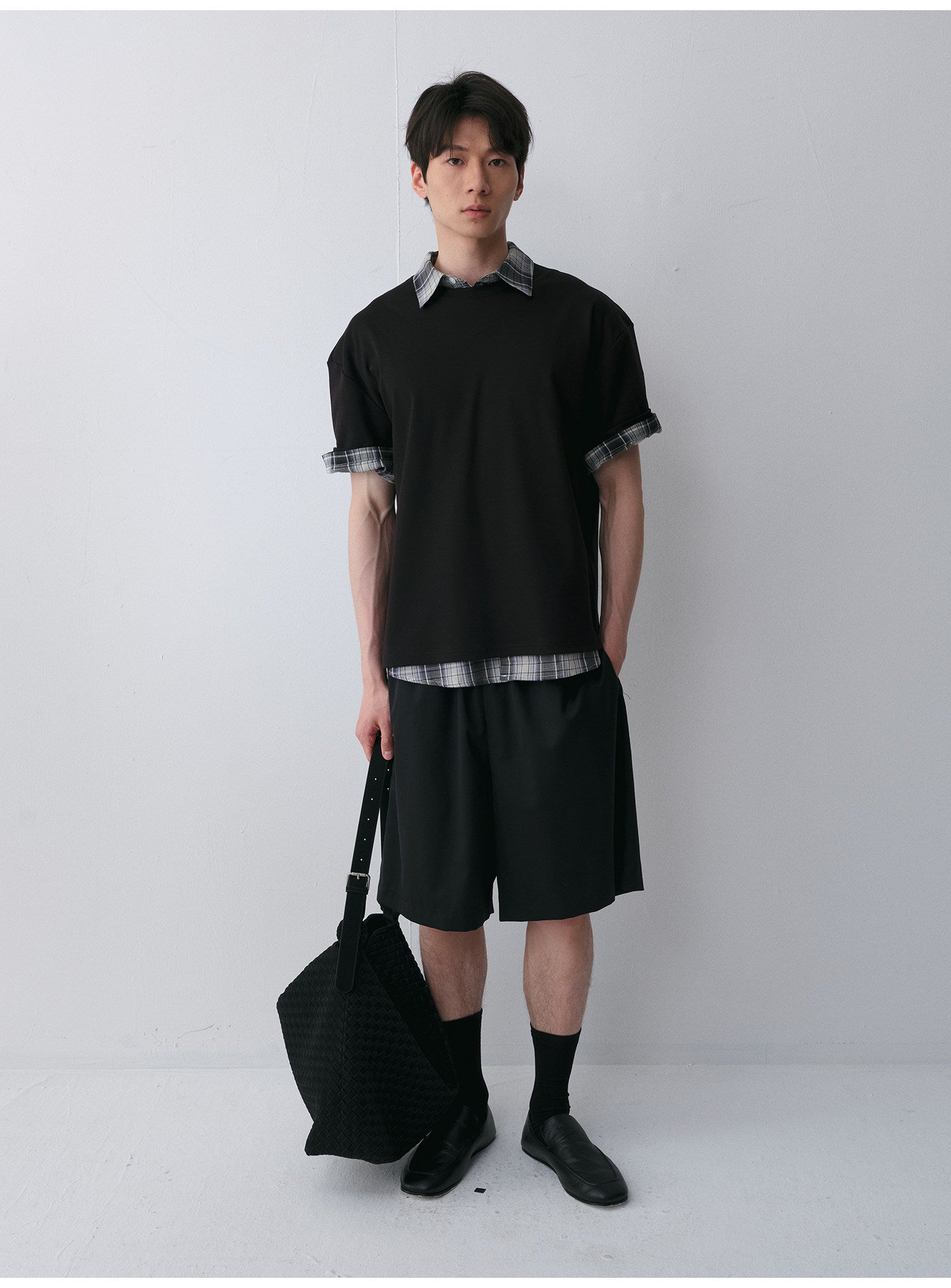 Wool Casual Shorts