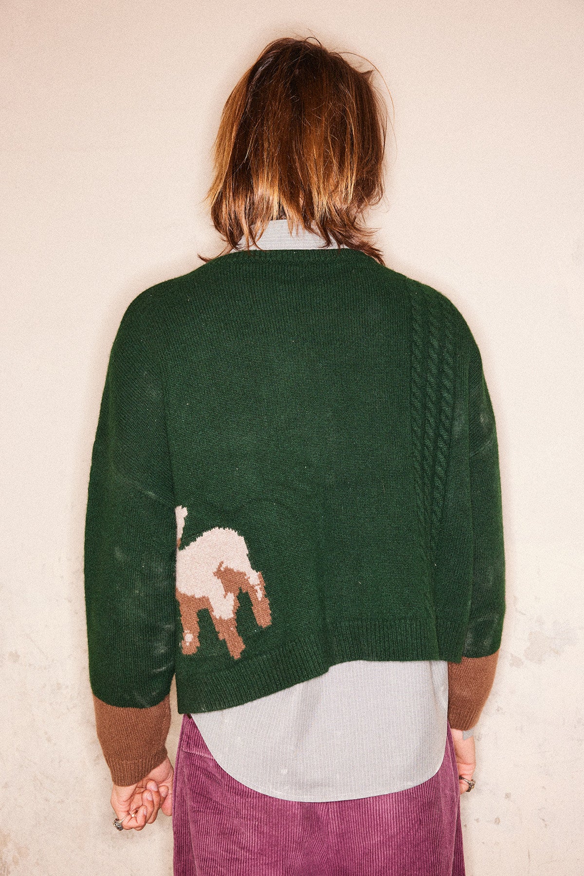 Round Neck Pullover Sweater