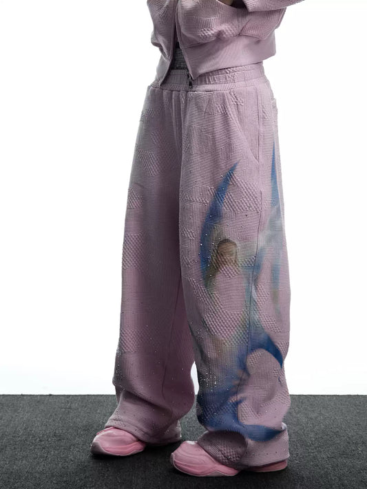 Custom Fabric Double-Waist Sweatpants
