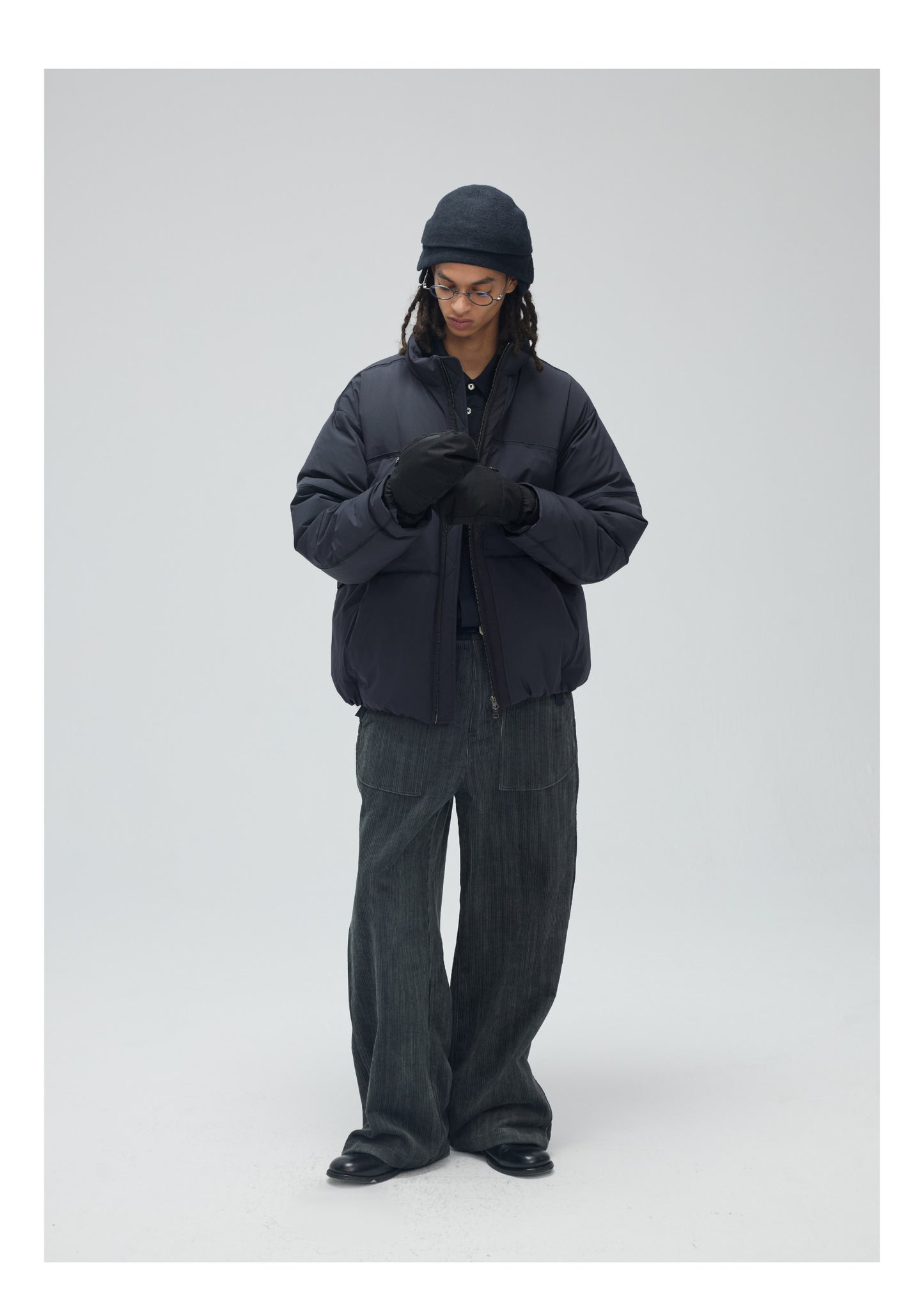 Multi-Pocket Down Jacket