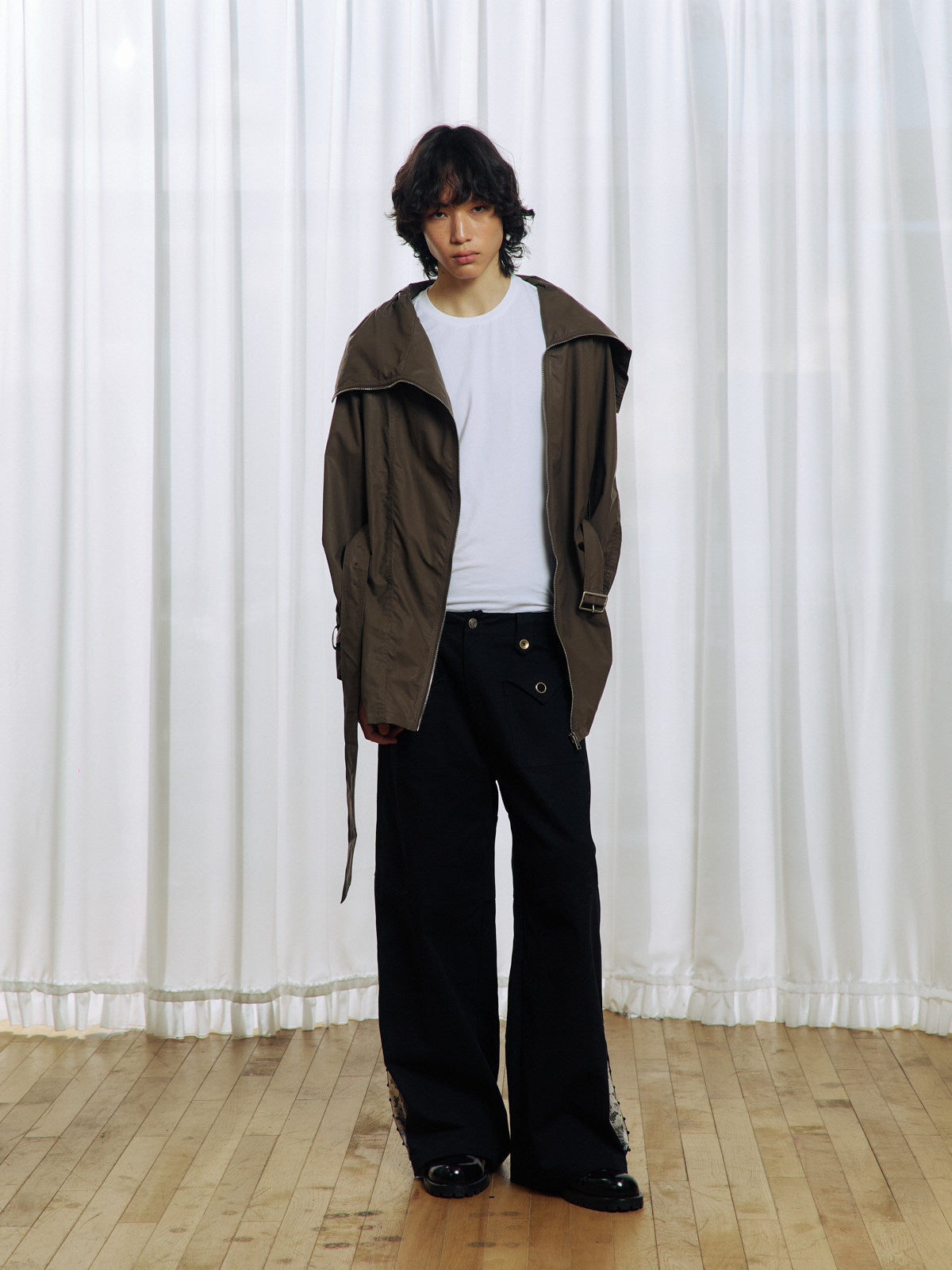 Irregular Collar Jacket