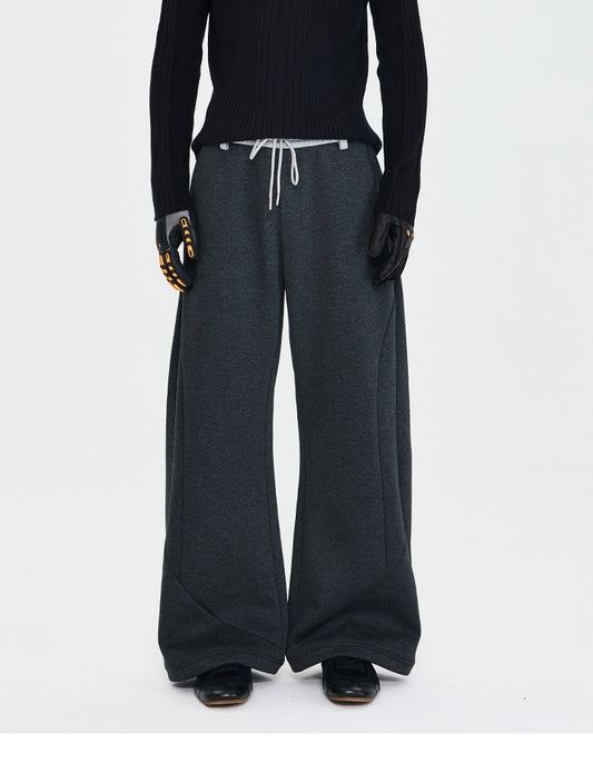 Color Block Oversized Sweatpants