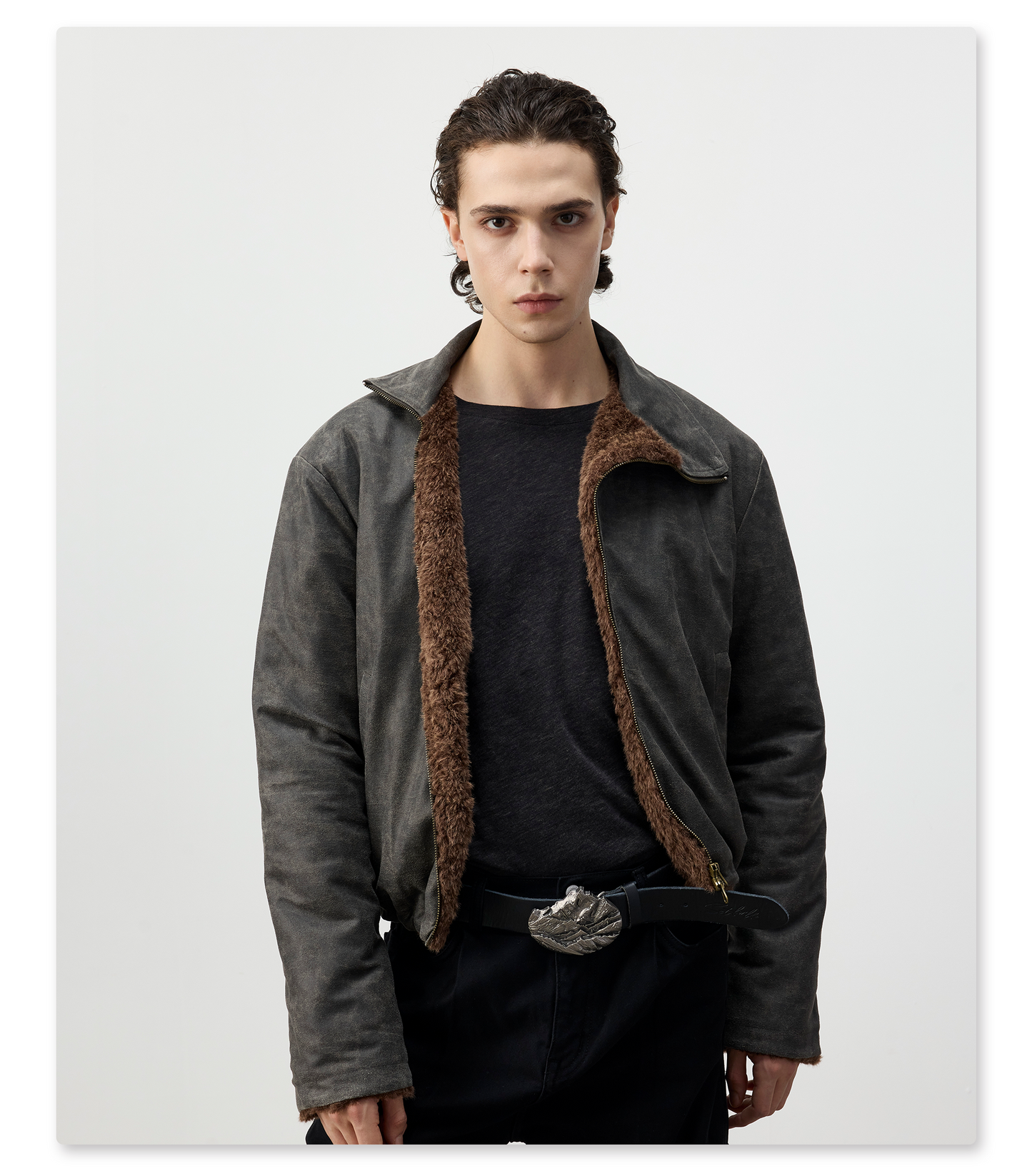 Zipper Cotton Jacket