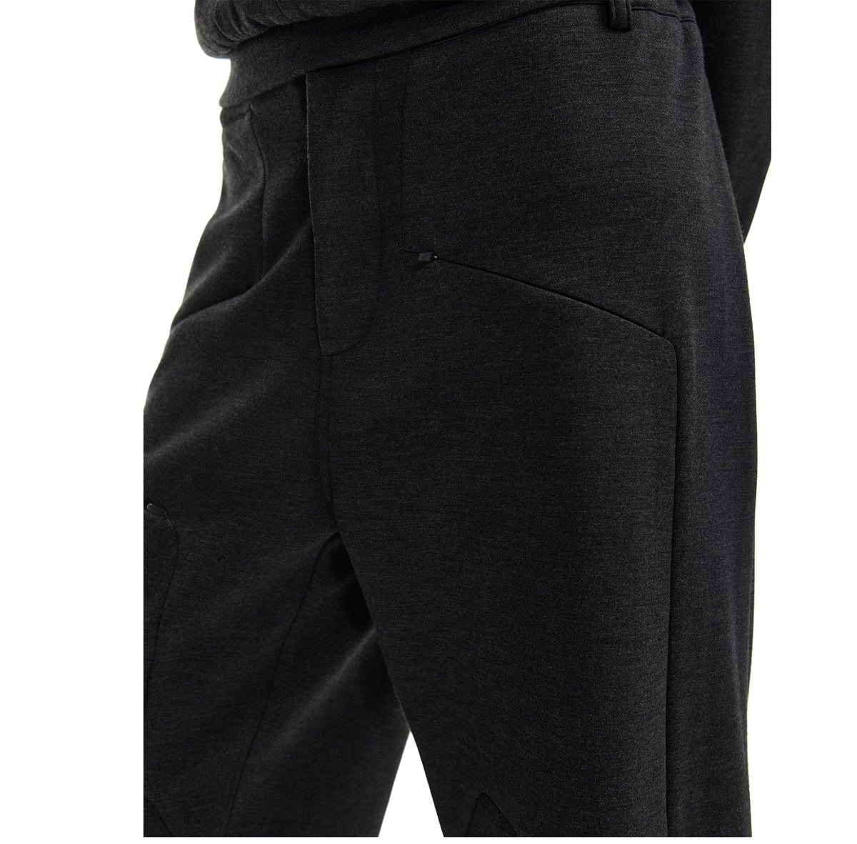 Casual Pants with Adjustable Hem and Air Cut