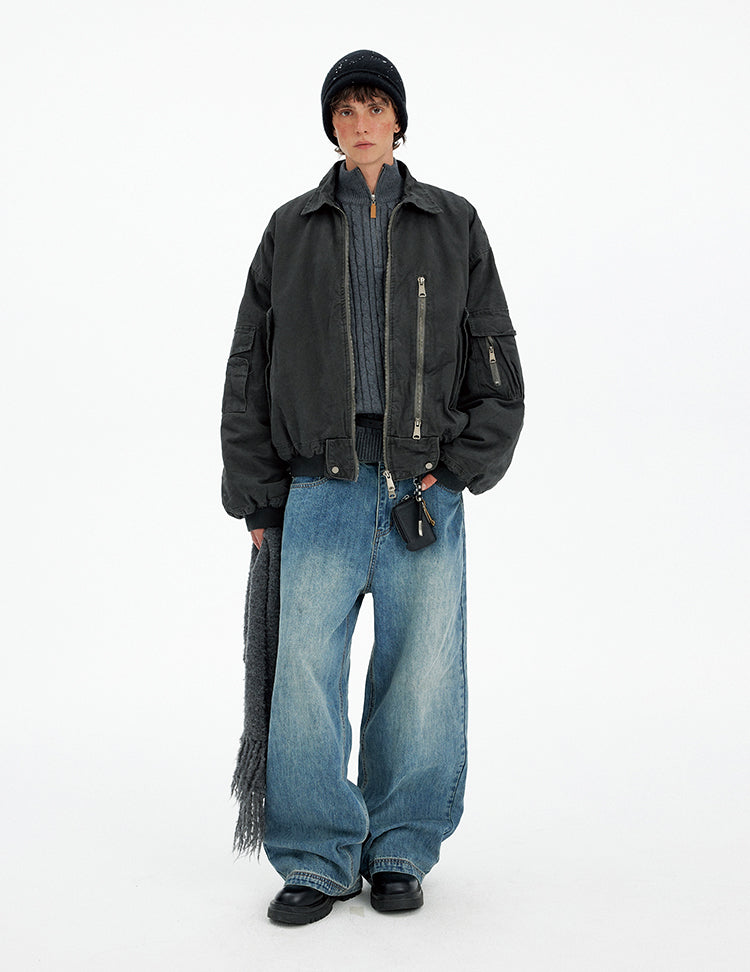 Multi-Pocket Work Jacket