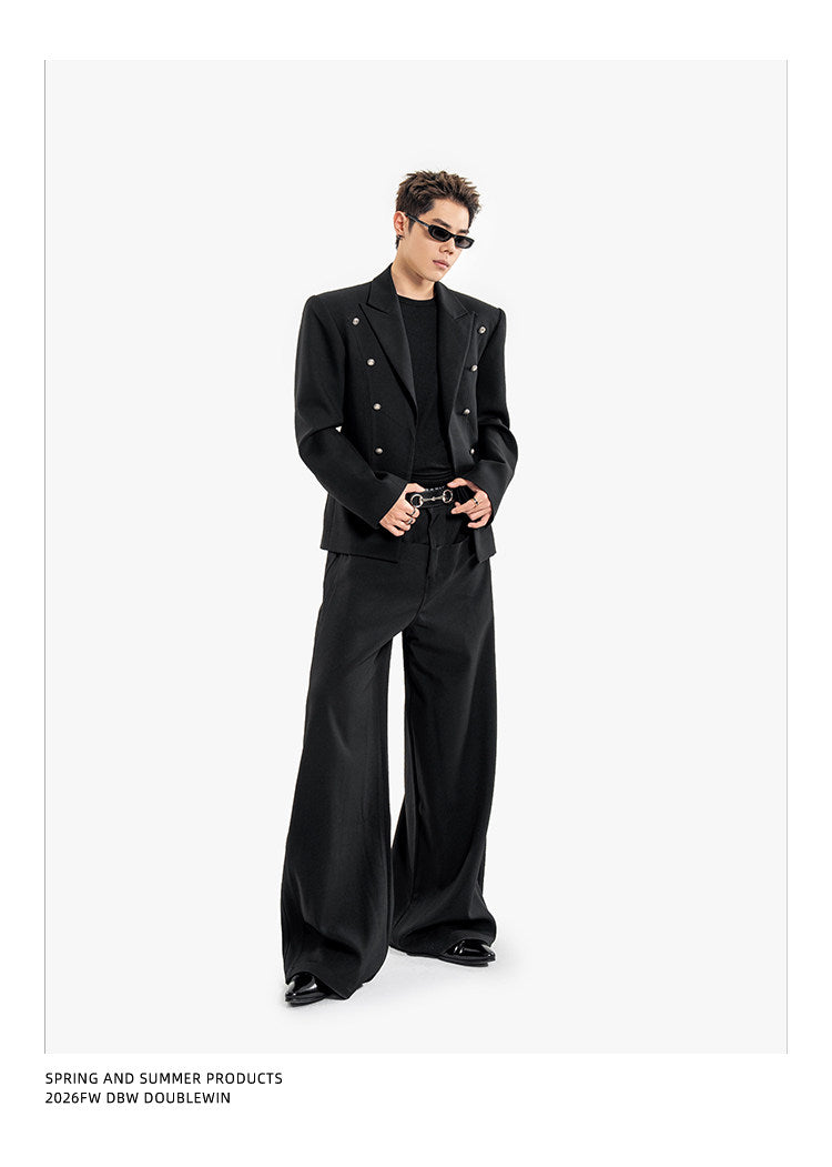 Casual Pants with 3D Patch Pockets