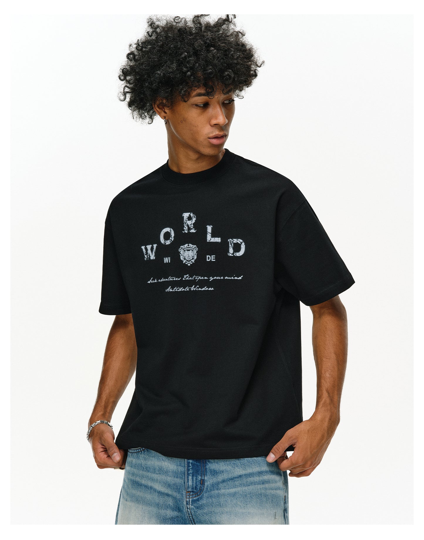 Sports Badge Print T-shirt