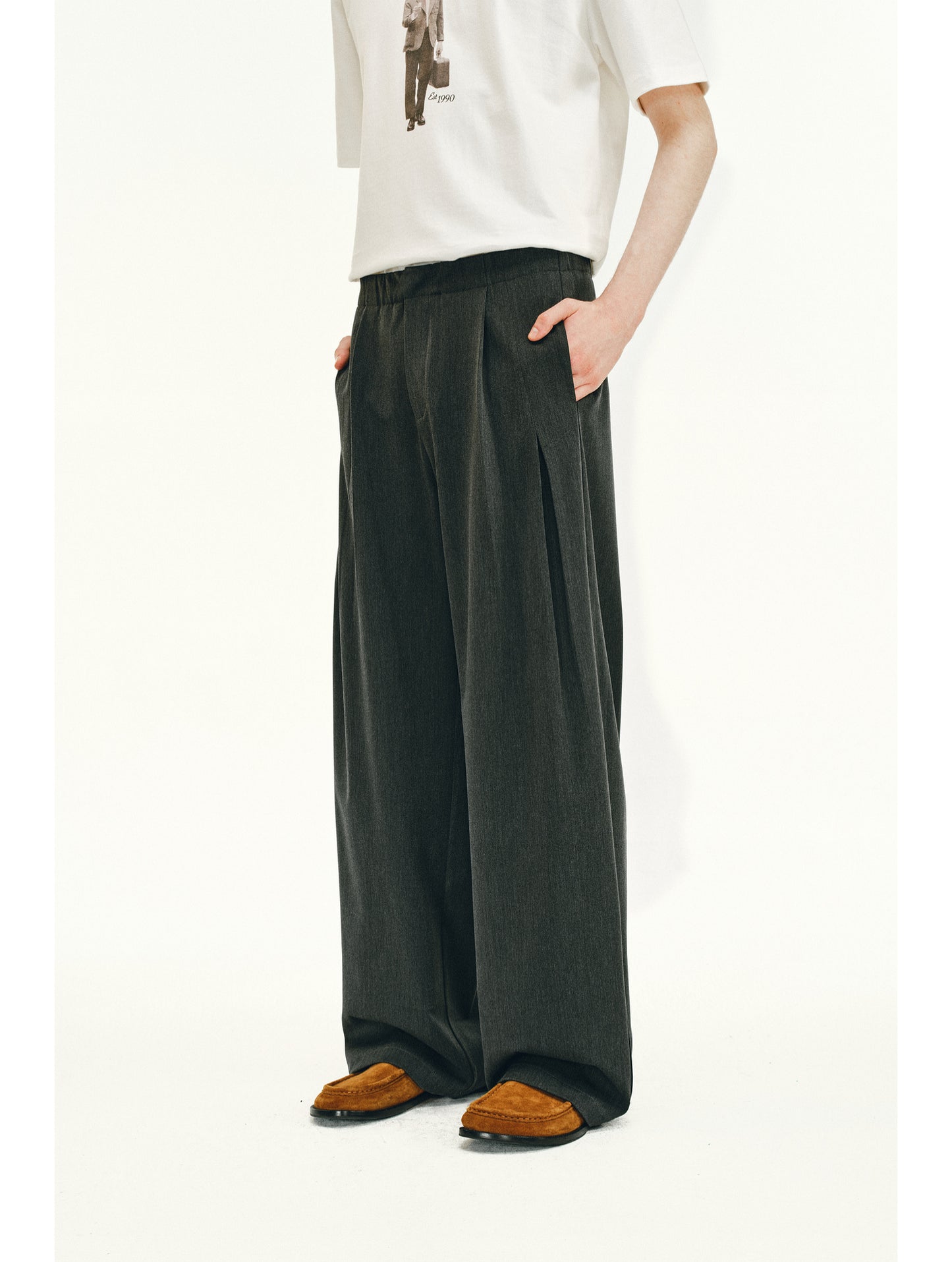 Waistband Casual Pants