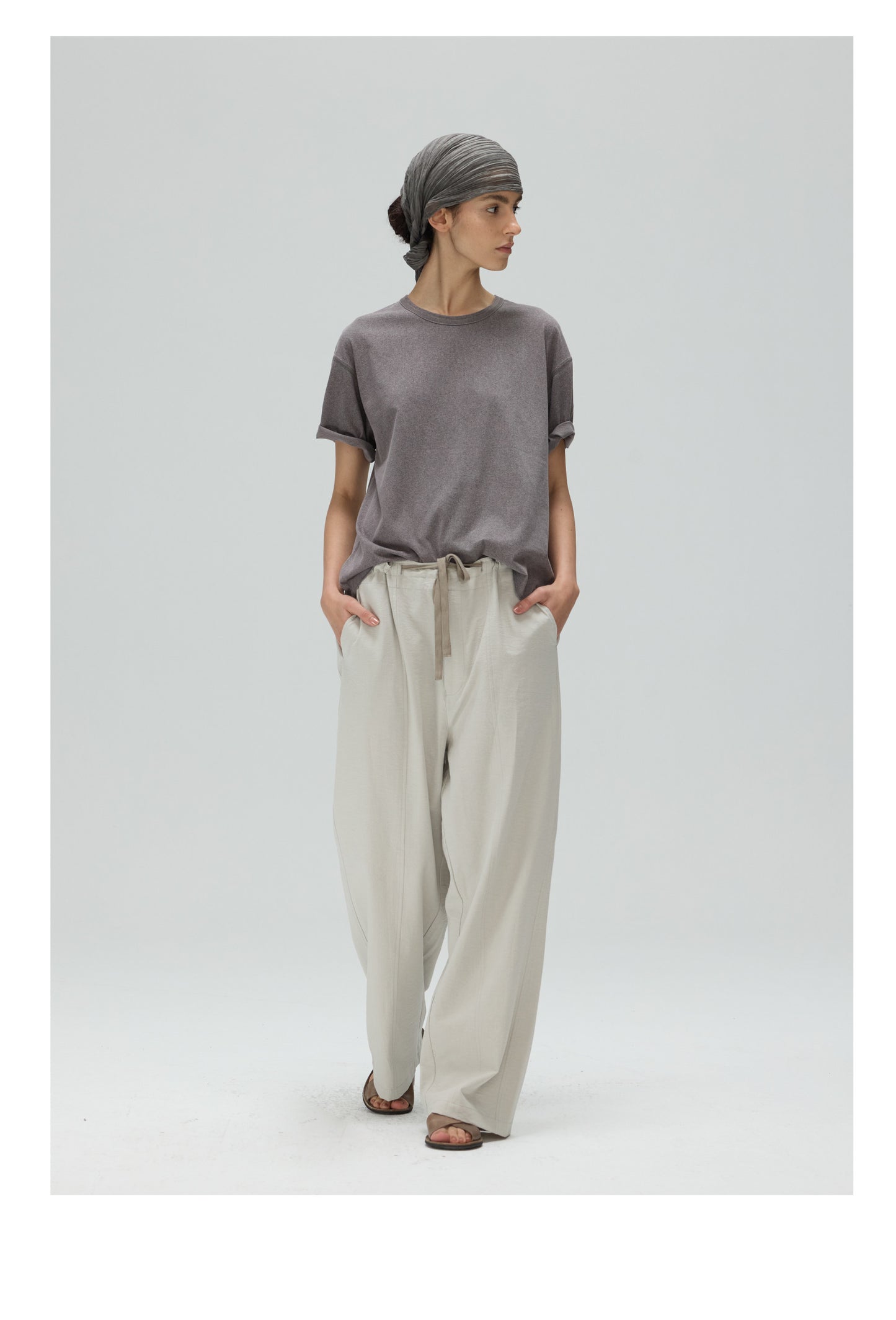 Drawstring Casual Pants