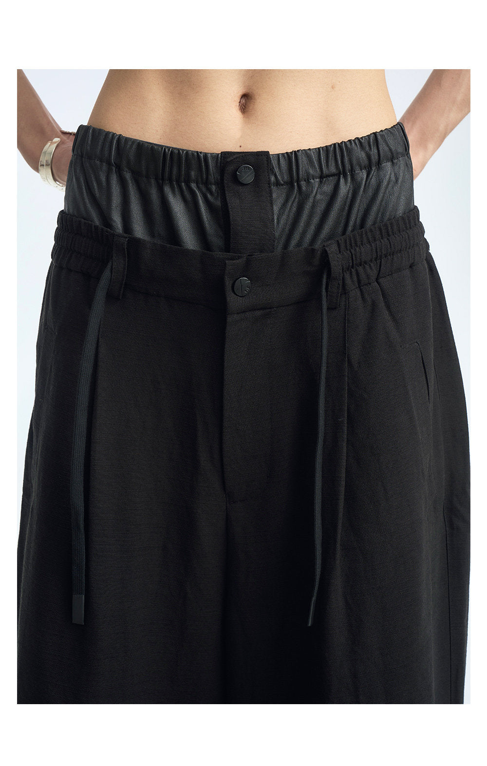 Double-Waistband Shorts