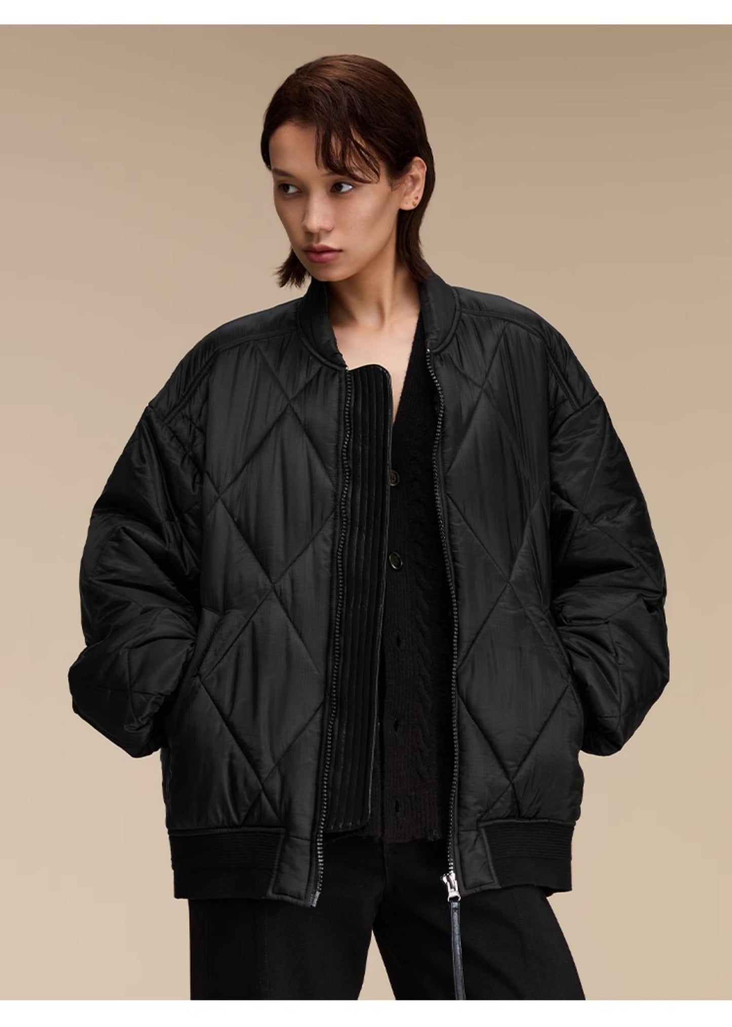 Dia Quilted MA1 Jacket