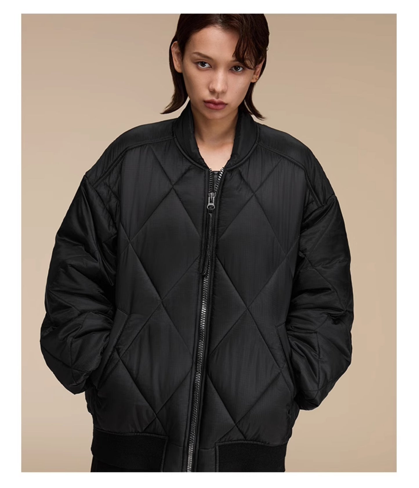 Dia Quilted MA1 Jacket