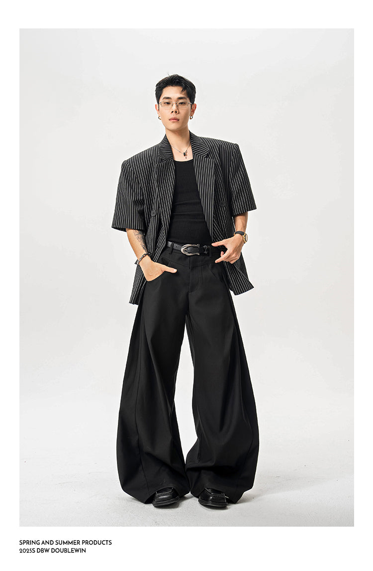 Wide Shoulder Jacket