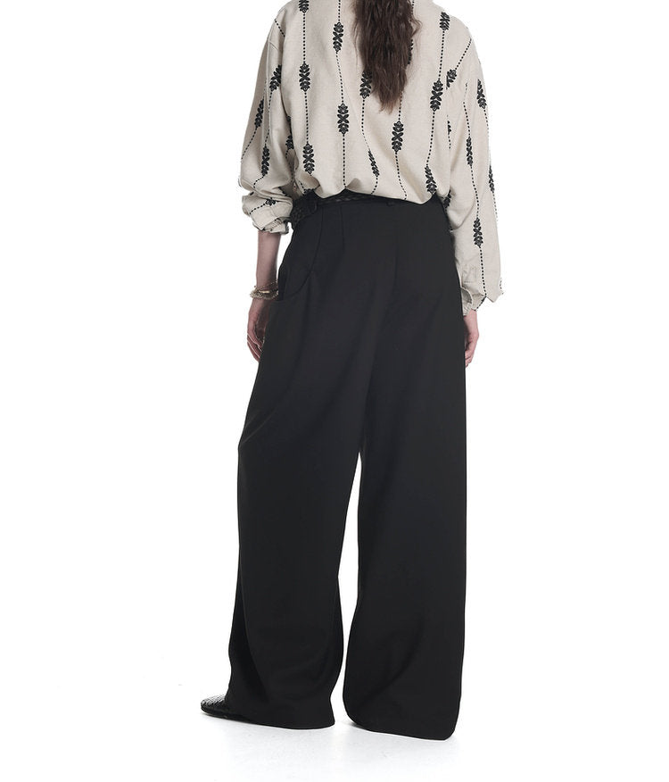 Deconstructed Versatile Casual Pants