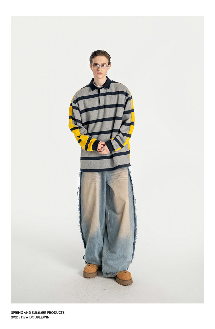 Patch Embroidery Polo Shirt