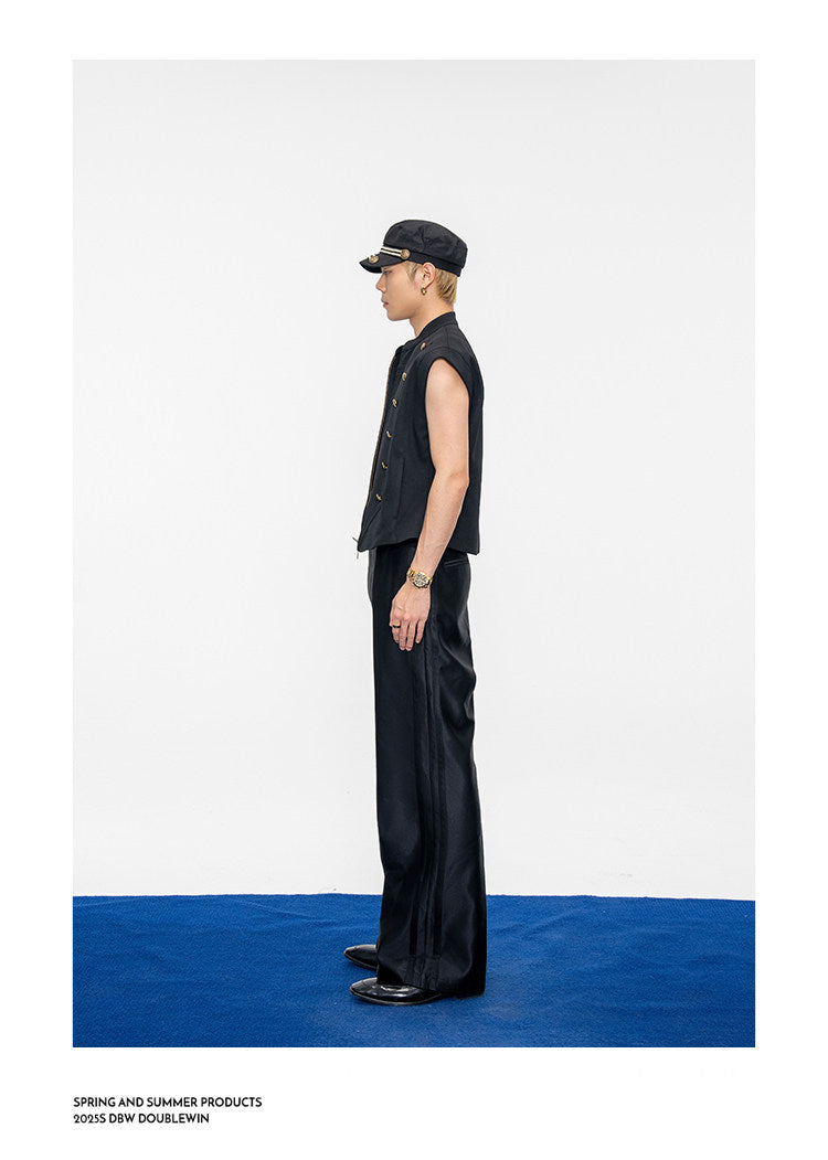 Loose Wide-Leg Casual Pants
