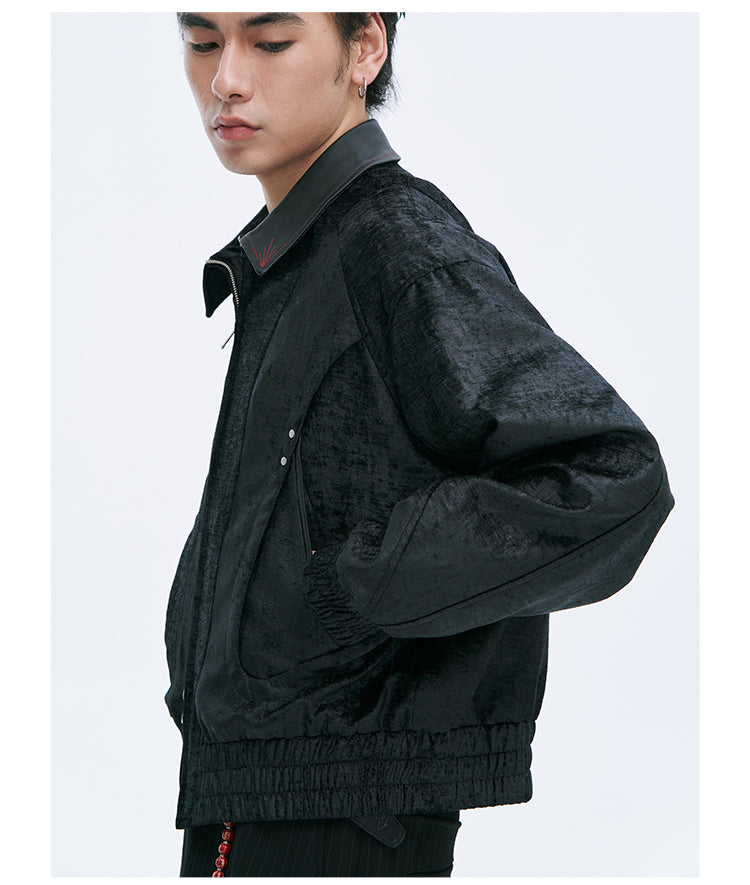 Satin Embroidery Jacket