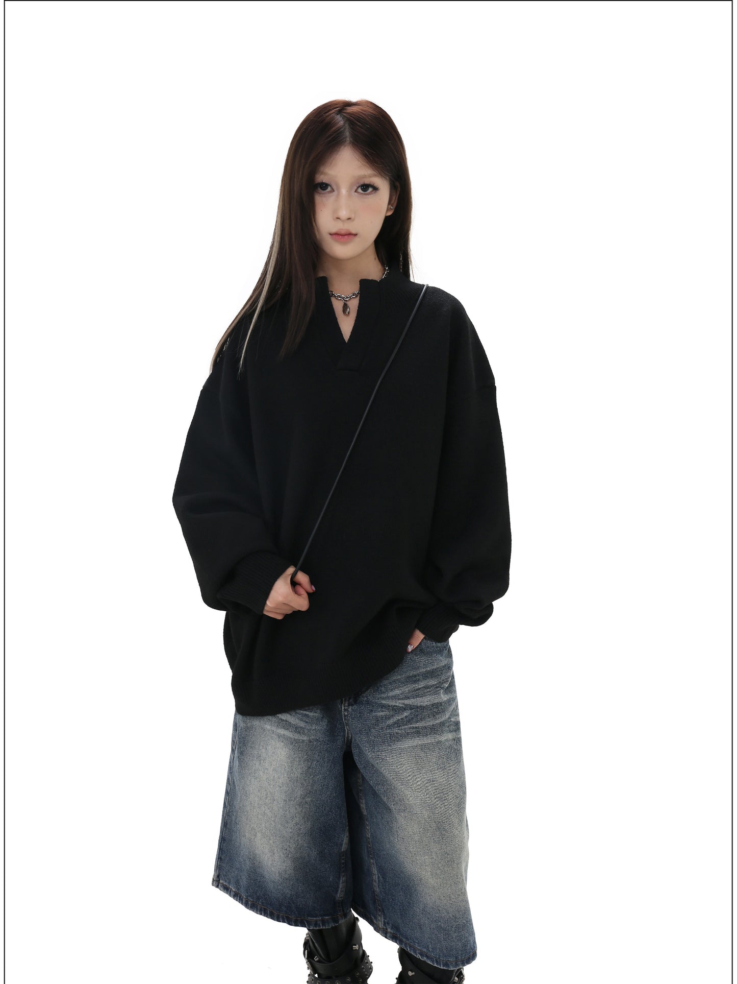 Unisex V-Neck Sweater