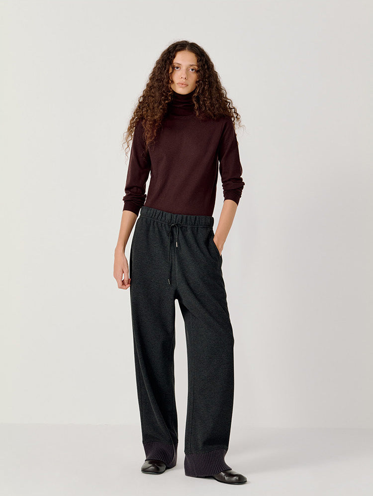 Merino Wool Turtleneck Sweater