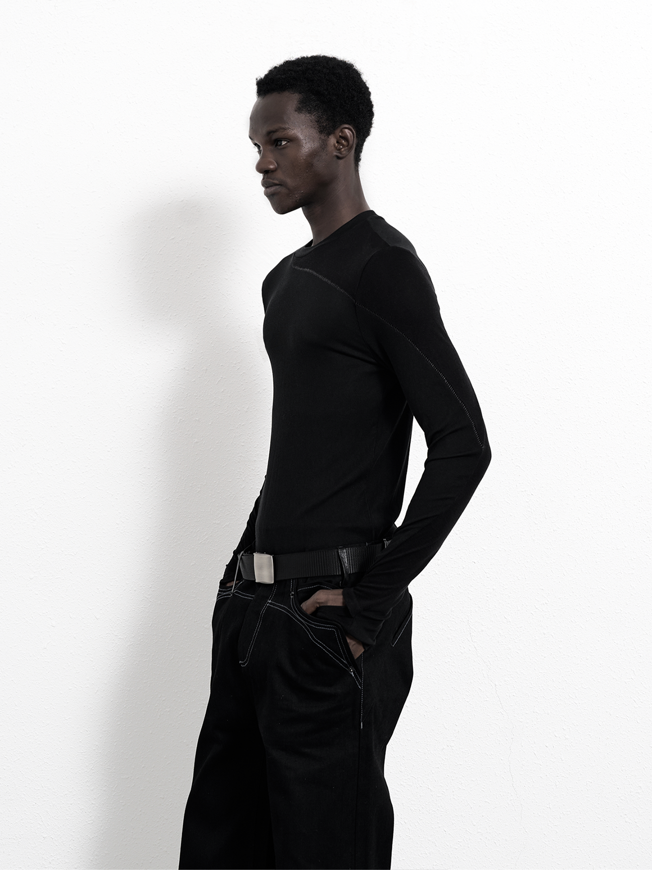 Fitted casual T-shirt