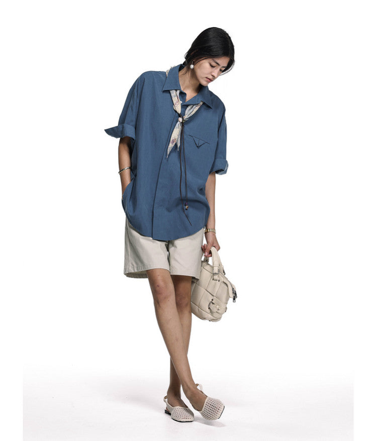 Lyocell Linen Blend Shirt