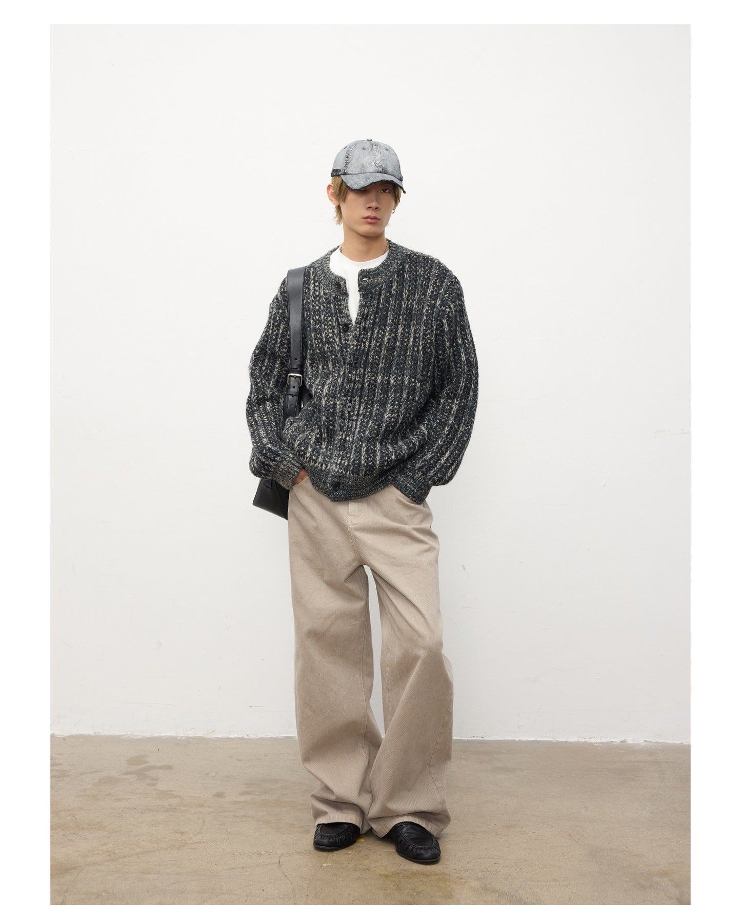 Snowflake Chunky Knit Cardigan