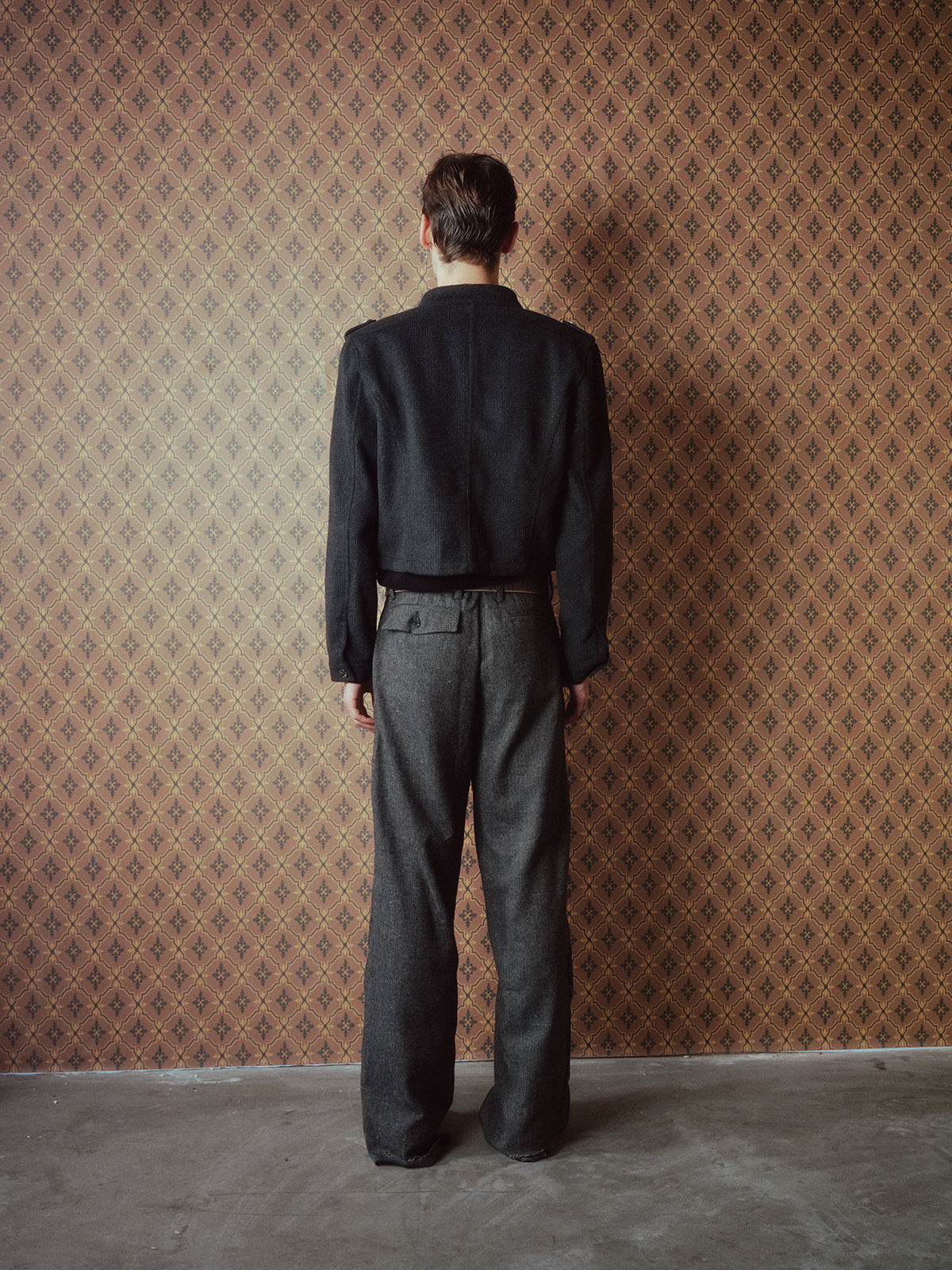 Napoleon Breasted Cropped Jacket