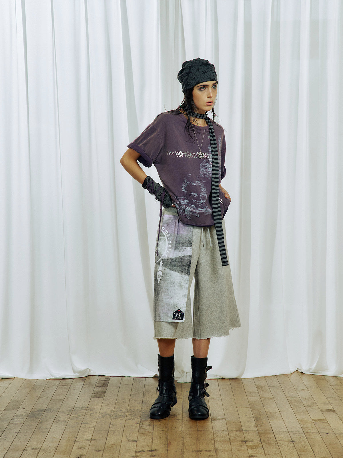 Drawstring Waist Shorts