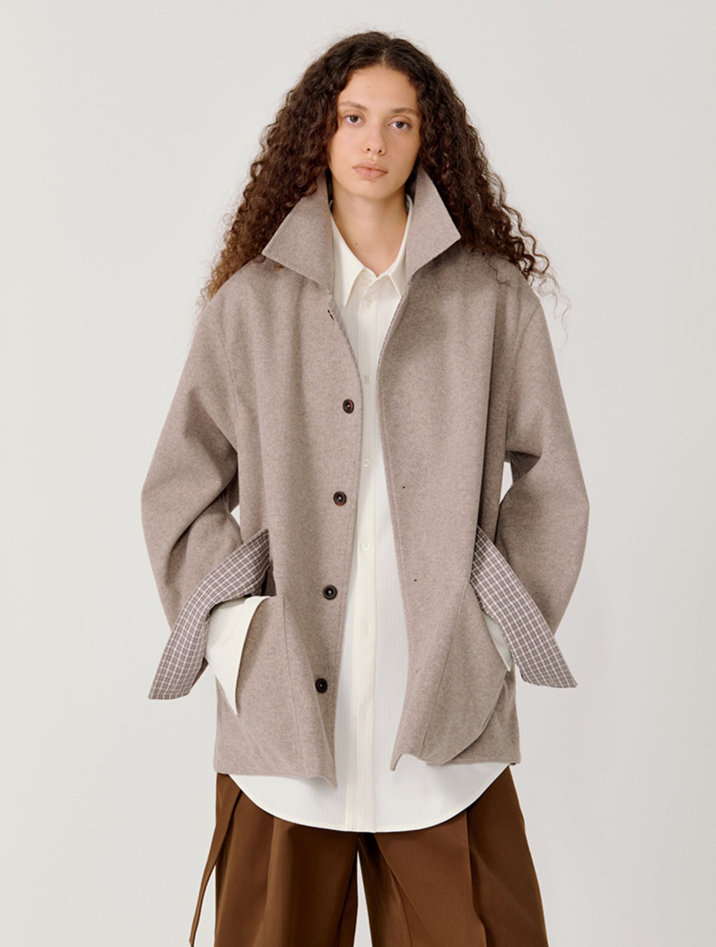 Single-breasted jacket