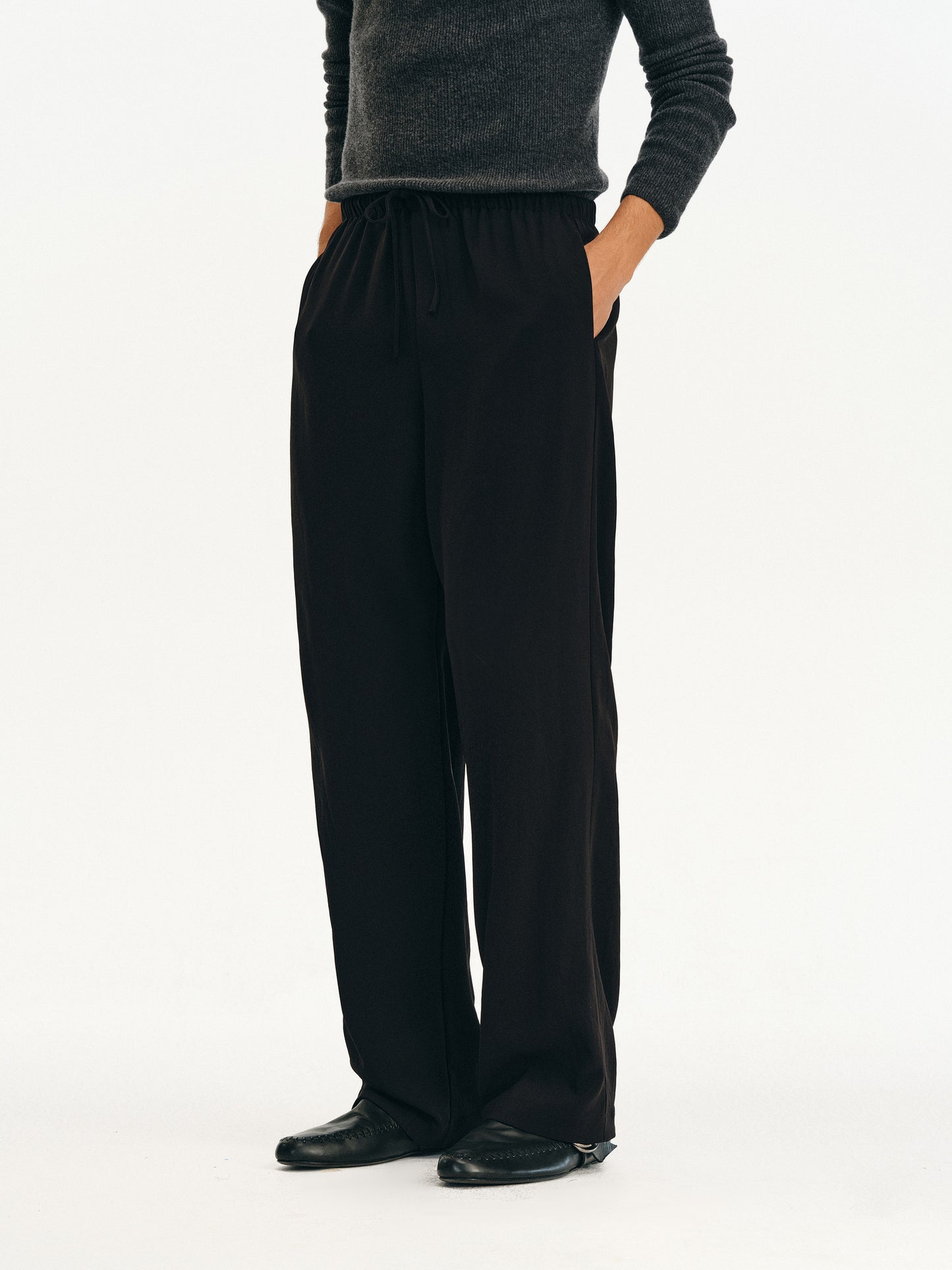 Drawstring Casual Pants