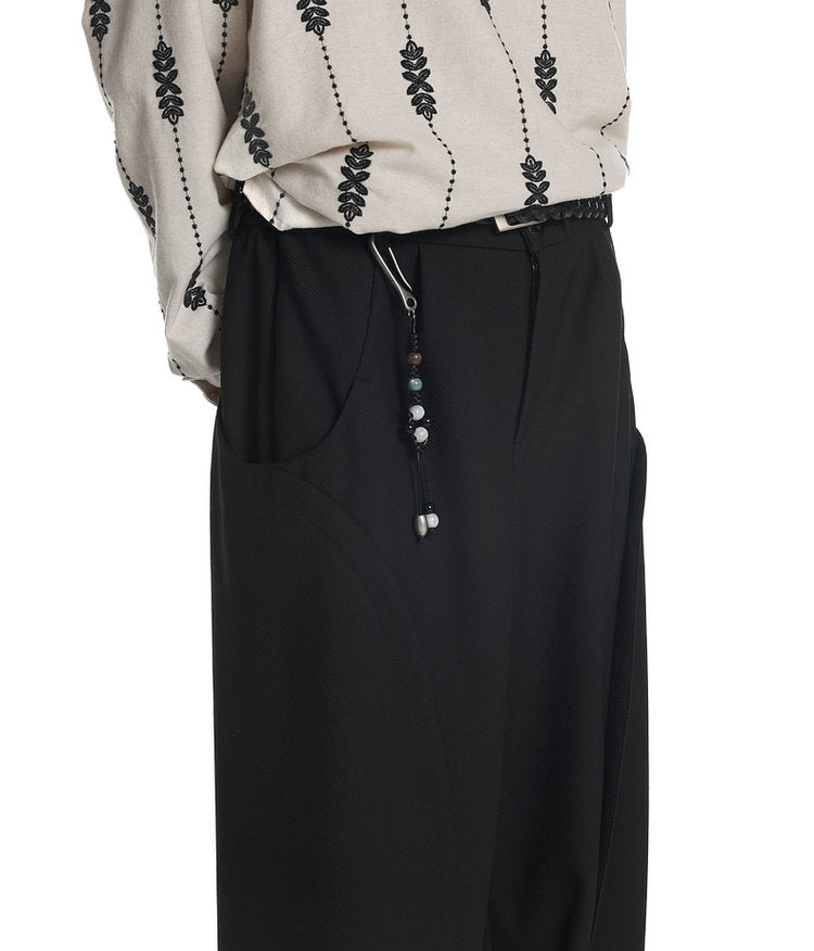 Deconstructed Versatile Casual Pants