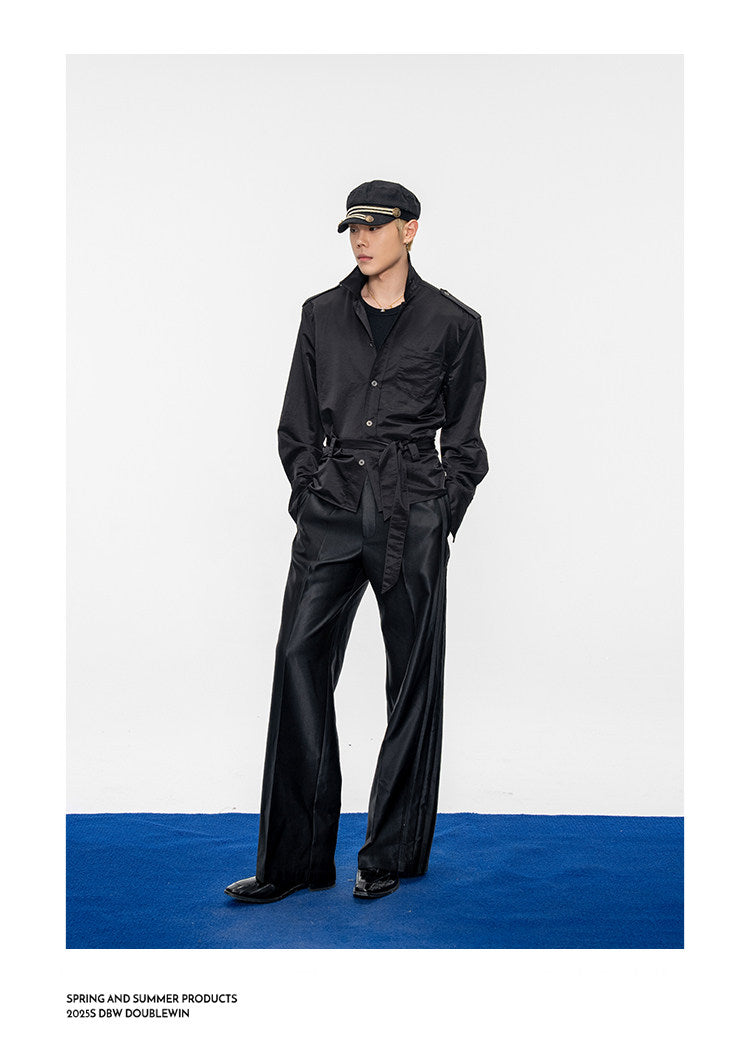 Loose Wide-Leg Casual Pants