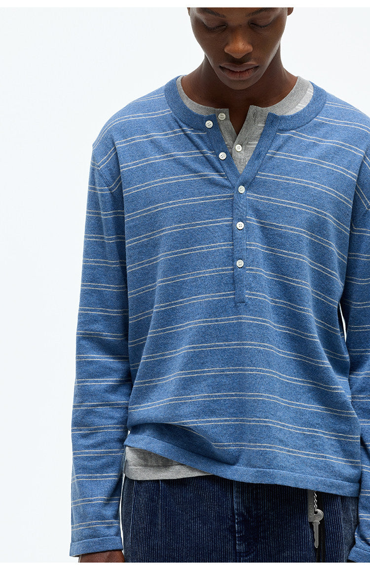 Natural Cotton Yarn T-Shirt