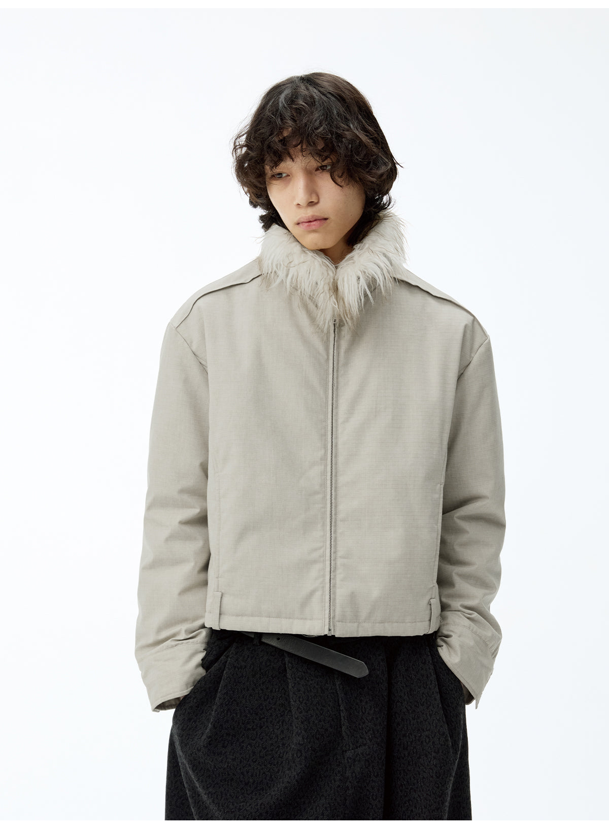 Detachable Collar Jacket