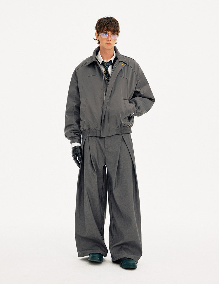 Cotton Jacket with Fleece Lining